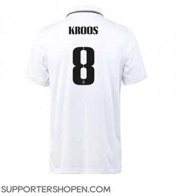 Real Madrid Toni Kroos #8 Hemma Matchtröja 2022-23 Kortärmad